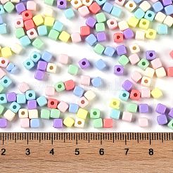 Непрозрачные акриловые бусины&nbsp;X1-OACR-B025-06