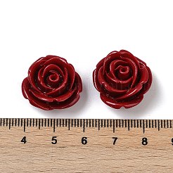 Резные бусины из синтетического коралла CORA-M001-05I