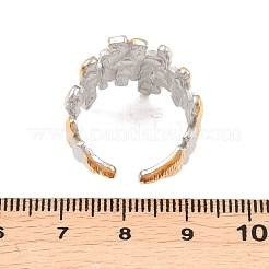 Открытые кольца манжеты из нержавеющей стали 304&nbsp;RJEW-Z137-05GP-01