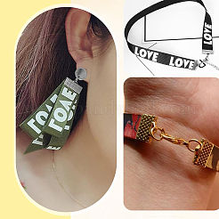 Kit fai da te per realizzare portachiavi e gioielli con le dita&nbsp;DIY-SP0003-17