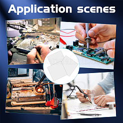 3 шт. 3 стиля среднетемпературный квадратный металлический чип-припой DIY-AR0004-80