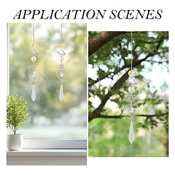 3 шт. подвесные украшения в виде звезды-планеты из сплава&nbsp;HJEW-TA00368