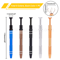 5 Stück 5 Farben Eisen 4-Klauen-Aufnahmewerkzeug zum Aufnehmen kleiner Teile&nbsp;TOOL-PH0001-56