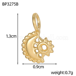 Подвески из нержавеющей стали 304&nbsp;STAS-OY005-59G