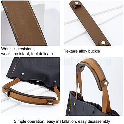 Rembourrage de sangle de sac en simili cuir&nbsp;DIY-WH0304-307A