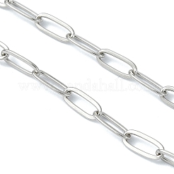 Herstellung von Büroklammerkettenarmbändern aus Edelstahl 304&nbsp;AJEW-JB01624-01