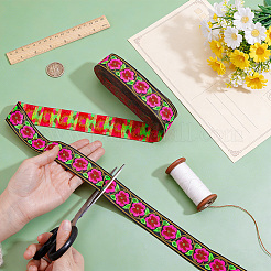Nastro in poliestere jacquard vintage&nbsp;OCOR-WH0101-269