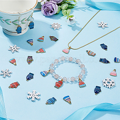 Подвески из сплава с принтом в 40 стилях FIND-FH0007-77