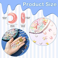 200pcs perles acryliques opaques&nbsp;OACR-CJ0002-73