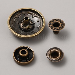 Legierung Druckknopf&nbsp;FIND-WH0421-74Q