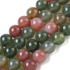 Natur Indien Achat Perle Stränge&nbsp;G-J358-02-8mm