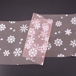 Rubans de maille déco flocon de neige&nbsp;OCOR-P010-G06