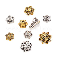 Конус и колпачок из бисера из сплава в тибетском стиле&nbsp;PALLOY-TA0001-78