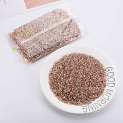 Vergoldet Glas Stiftperlen&nbsp;SEED-S046-01A-39A