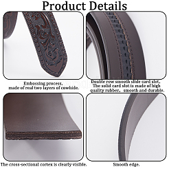 Аксессуары для мужских поясных ремней из воловьей кожи&nbsp;FIND-WH0111-498B