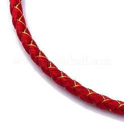 Fabricación de pulseras trenzadas con cordón de poliéster&nbsp;MAK-Z003-01P-01