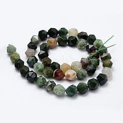 Природного индийского агата бисер нитей G-K184-02