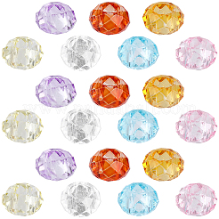 120 pièce de perles de verre de styles mixtes&nbsp;GLAA-PA0001-88