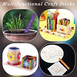 2 набор деревянных палочек для поделок DIY-CP0012-29