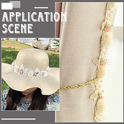 Кружевная отделка из полиэстера 1 ярд&nbsp;SENE-CY0001-01