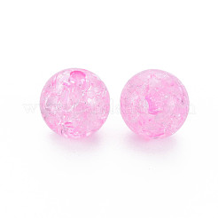 Прозрачных бусин акриловые треск MACR-S373-66B-N02