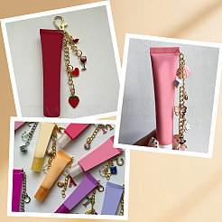 Kits de porte-clés brillant à lèvres à faire soi-même&nbsp;DIY-SP0007-51