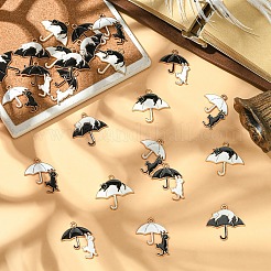 12шт 4 стиля подвески из сплава с эмалью&nbsp;ENAM-YW0006-12