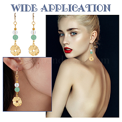 40 шт. фурнитура для сережек из нержавеющей стали 304 STAS-UN0041-83