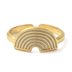 Кольца-манжеты из нержавеющей стали 304 с эмалью для женщин&nbsp;RJEW-F166-51G-02