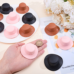 2 chapeau bibi en PVC pour la création de poupées et la décoration (accessoires)&nbsp;DIY-GO0003-25