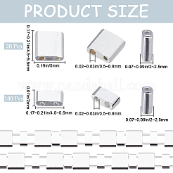 200шт 2 стильные стеклянные бусины SEED-CN0001-37