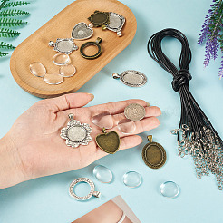 Наборы для изготовления ожерелий из сплава своими руками&nbsp;DIY-TA0012-21