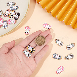 48шт 6 стиля подвески из сплава с эмалью&nbsp;ENAM-DR0001-05