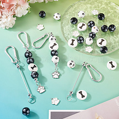 5 шт. алюминиевые альпинистские карабины&nbsp;AJEW-TA0002-94A