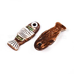 Ручной работы фарфора большие кулоны PORC-T133-35