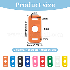 36 pezzo di fogli in pvc 9 colori&nbsp;KY-FG0001-16