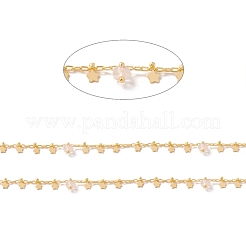 Цепочки из бисера колонны из натурального камня CHC-K012-01G-08