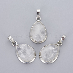 Pendentifs en pierre naturelle & synthétique mixte&nbsp;G-L512-C