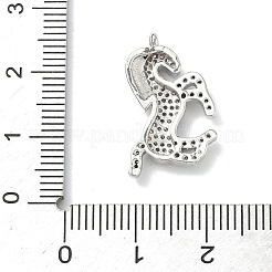 Латунные микро проложить кубического циркония подвески&nbsp;KK-I476-25A-P01