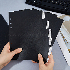 Feuilles intercalaires en plastique pour cahier&nbsp;OFST-WH0002-54B