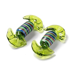 Украшение из бусины лэмпворк DP071