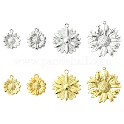 4 pz 4 stili ciondoli in acciaio inossidabile 304&nbsp;STAS-YW0003-42G