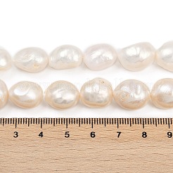 Нити из натурального культивированного пресноводного жемчуга PEAR-P064-20O-02A