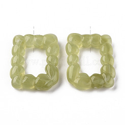 Прозрачные смоляные подвески&nbsp;CRES-S360-05-B02