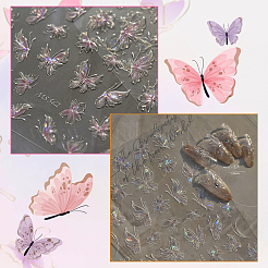 Наклейки для ногтей с рисунком бабочки&nbsp;MRMJ-WH20017-011C