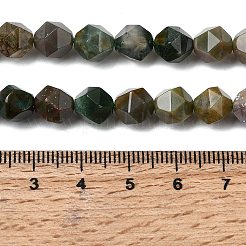 Природного индийского агата бисер нитей&nbsp;G-Z119-A29-02