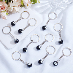 10 Schlüsselanhänger aus Platinlegierungsharz&nbsp;KEYC-BM0001-19