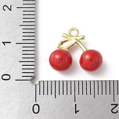 Латунь эмаль подвески&nbsp;KK-P290-12G-02