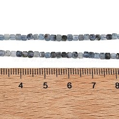 Natürliche teufelsblaue Aquamarin-Perlenstränge&nbsp;G-NH0073-C01-2mm