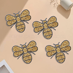 8 toppa da cucire/stirare con strass&nbsp;DIY-GF0014-05